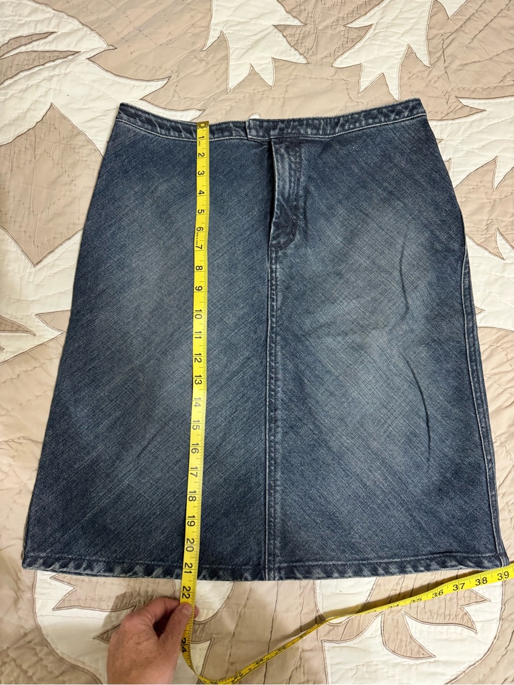 Banana Republic Factory Denim Pencil Skirt
